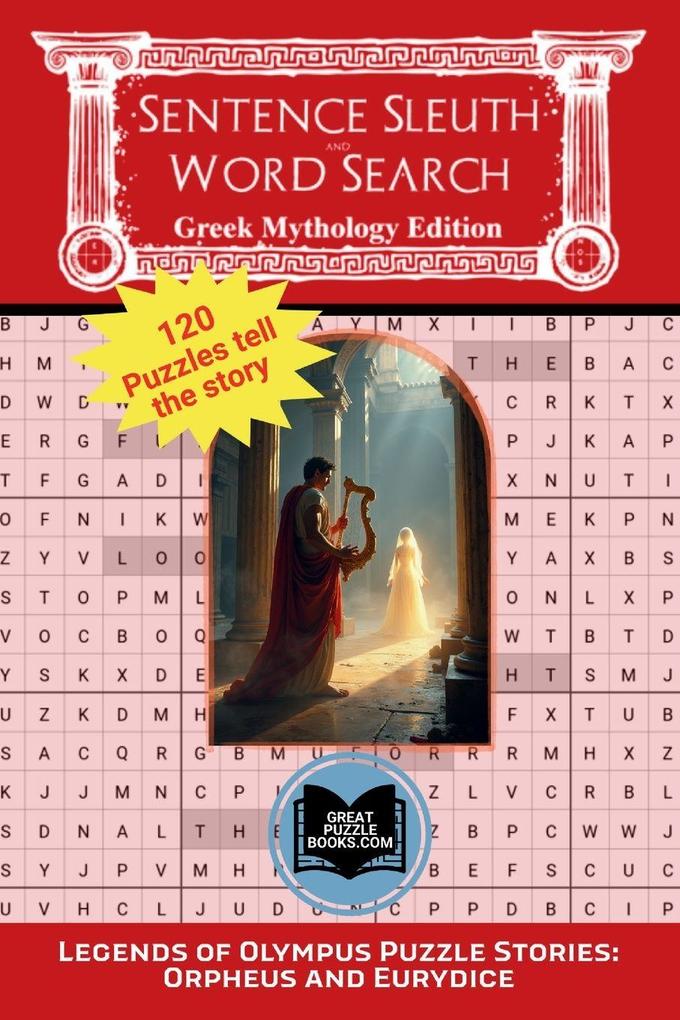Orpheus and Eurydice Classic Greek Myth Word Search