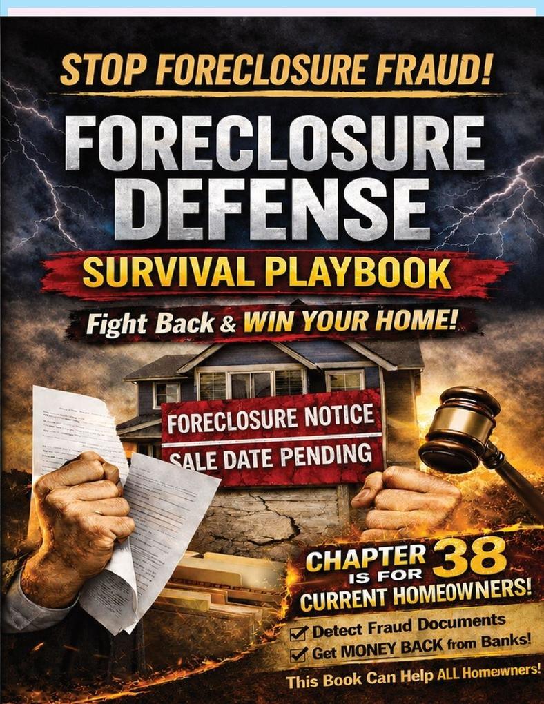 Foreclosure Defense Survival Playbook