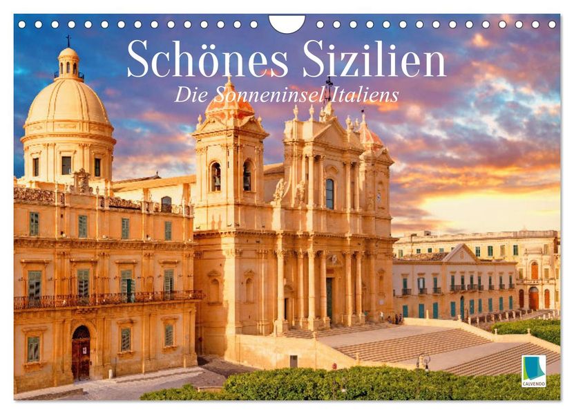 Schönes Sizilien: die Sonneninsel Italiens (Wandkalender 2027 DIN A4 quer) CALVENDO Monatskalender