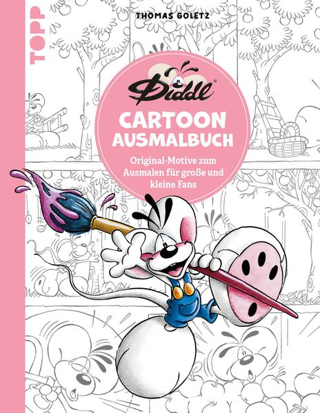 DIDDL - Cartoon Ausmalbuch