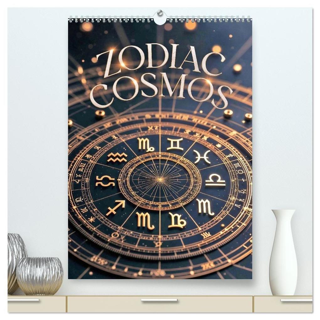 Zodiac Cosmos (hochwertiger Premium Wandkalender 2027 DIN A2 hoch) Kunstdruck in Hochglanz