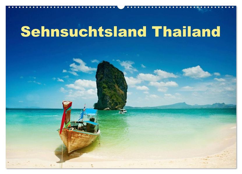 Sehnsuchtsland Thailand (Wandkalender 2027 DIN A2 quer) CALVENDO Monatskalender