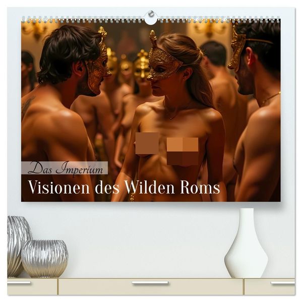 Das Imperium - Visionen des Wilden Roms (hochwertiger Premium Wandkalender 2027 DIN A2 quer) Kunstdruck in Hochglanz