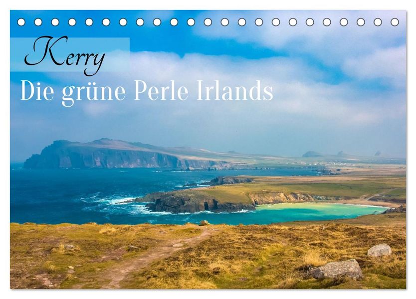 Kerry - Die grüne Perle Irlands (Tischkalender 2027 DIN A5 quer) CALVENDO Monatskalender