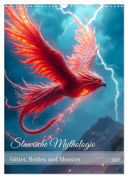 Slawische Mythologie - Götter Helden und Monster (Wandkalender 2027 DIN A3 hoch) CALVENDO Monatskalender