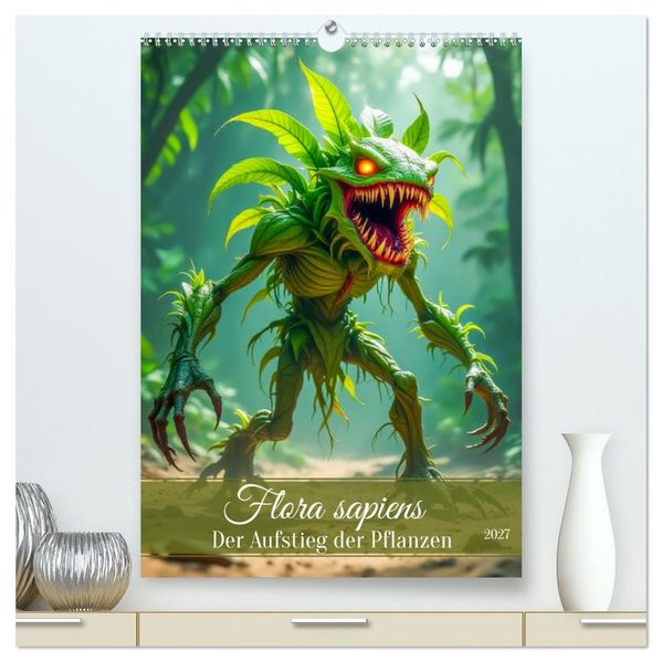Flora sapiens - Der Aufstieg der Pflanzen (hochwertiger Premium Wandkalender 2027 DIN A2 hoch) Kunstdruck in Hochglanz
