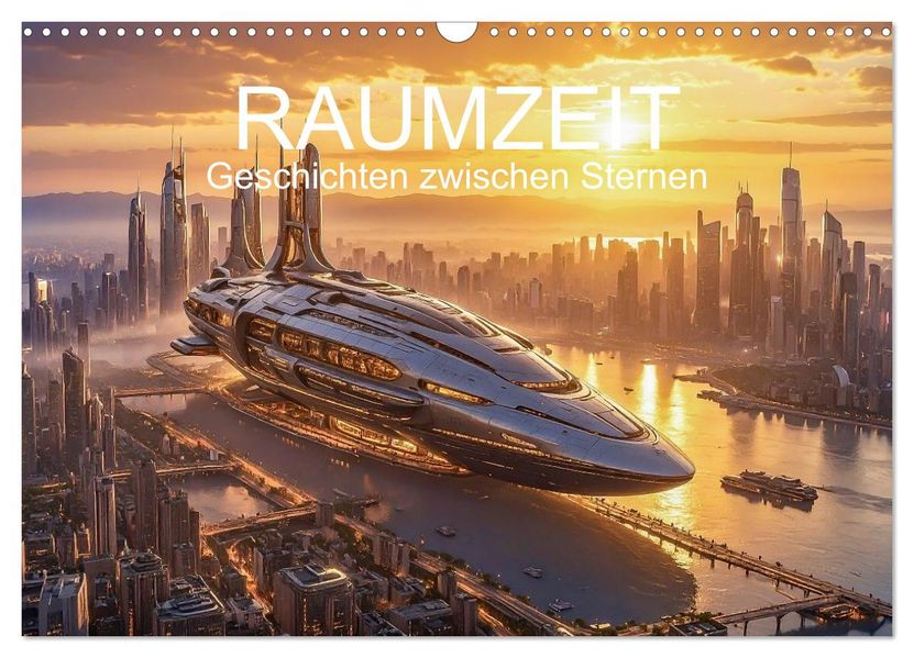 Raumzeit. Geschichten zwischen Sternen (Wandkalender 2027 DIN A3 quer) CALVENDO Monatskalender