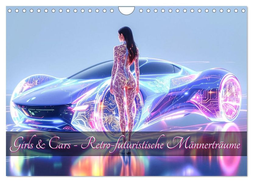 Cars & Girls (Wandkalender 2027 DIN A4 quer) CALVENDO Monatskalender