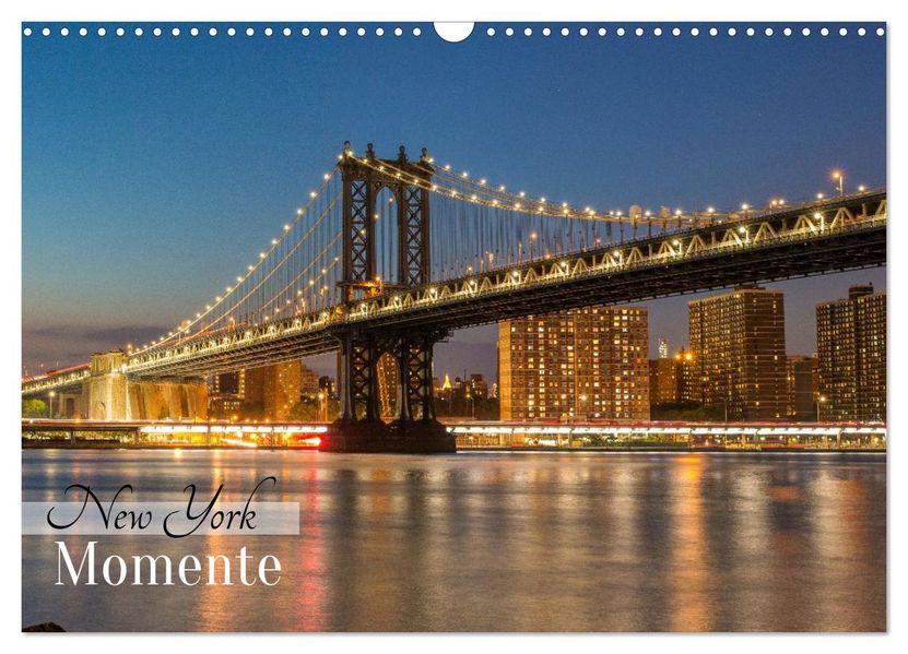 New York - Momente (Wandkalender 2027 DIN A3 quer) CALVENDO Monatskalender