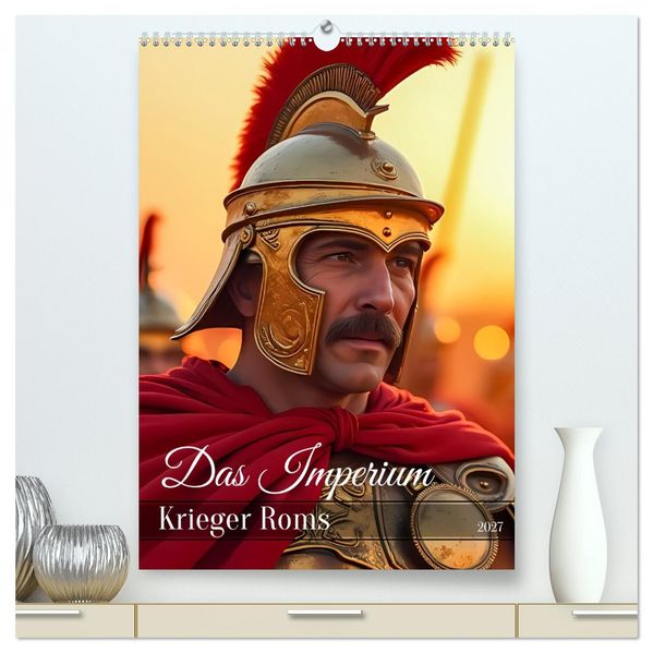 Das Imperium - Krieger Roms (hochwertiger Premium Wandkalender 2027 DIN A2 hoch) Kunstdruck in Hochglanz