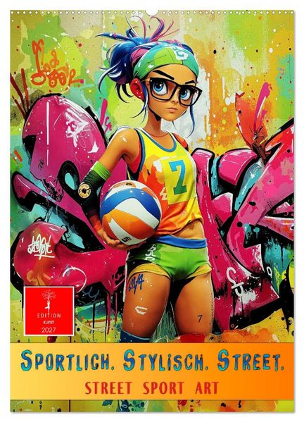 Sportlich. Stylisch. Street. (Wandkalender 2027 DIN A2 hoch) CALVENDO Monatskalender