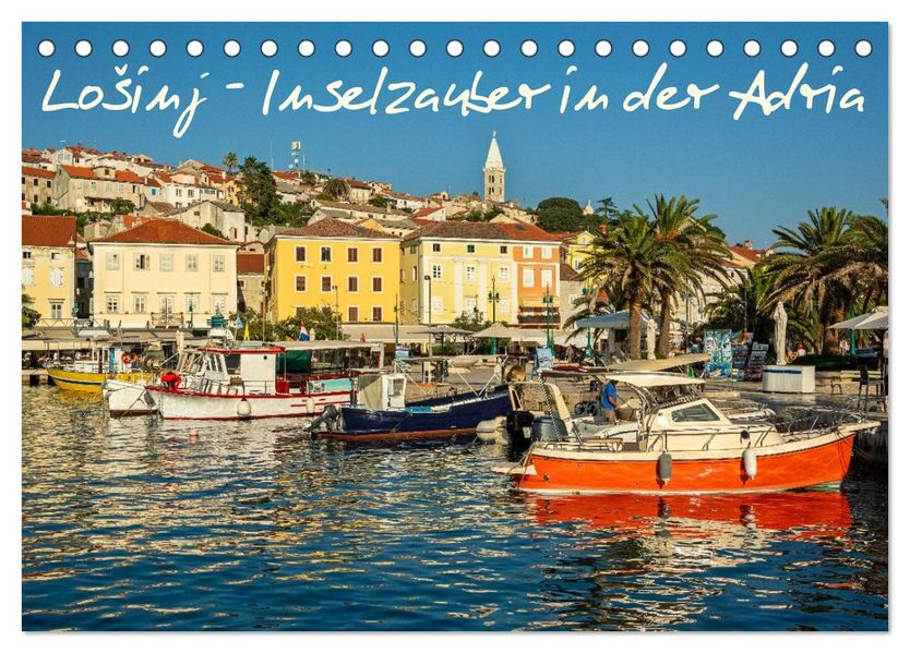 Loinj - Inselzauber in der Adria (Tischkalender 2027 DIN A5 quer) CALVENDO Monatskalender