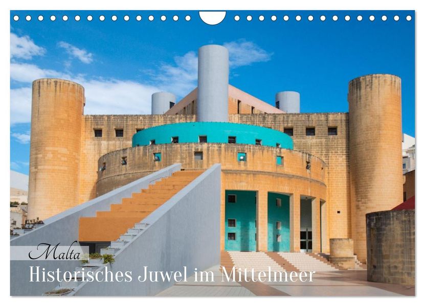 Malta - Historisches Juwel im Mittelmeer (Wandkalender 2027 DIN A4 quer) CALVENDO Monatskalender