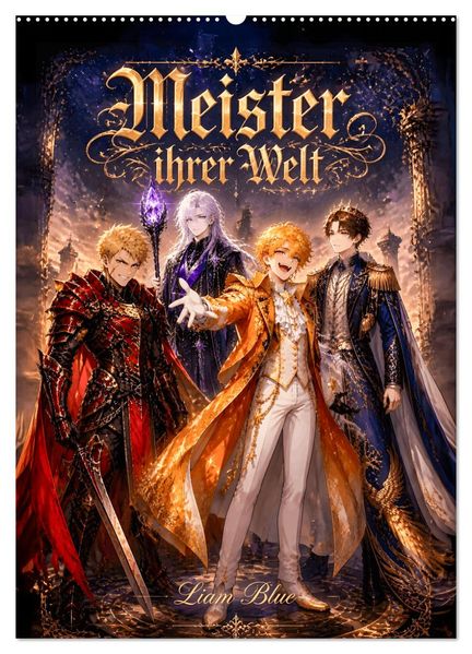 Meister ihrer Welt (Wandkalender 2027 DIN A2 hoch) CALVENDO Monatskalender