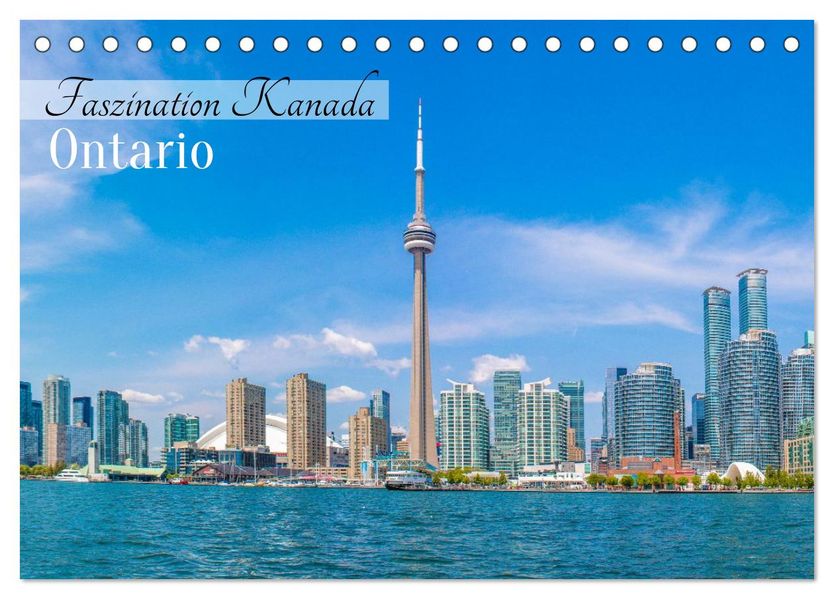 Faszination Kanada - Ontario (Tischkalender 2027 DIN A5 quer) CALVENDO Monatskalender