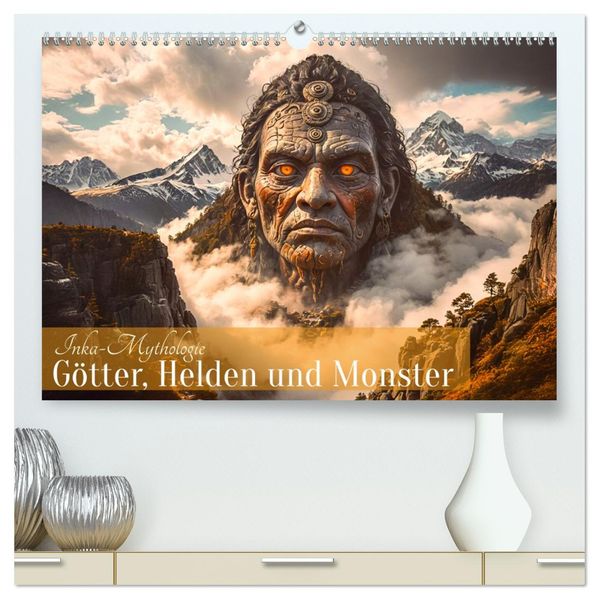 Inka-Mythologie - Götter Helden und Monster (hochwertiger Premium Wandkalender 2027 DIN A2 quer) Kunstdruck in Hochglanz