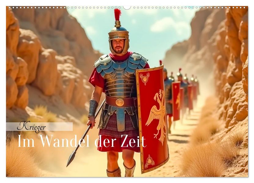 Krieger - Im Wandel der Zeit (Wandkalender 2027 DIN A2 quer) CALVENDO Monatskalender