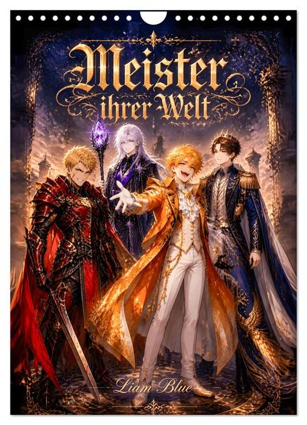Meister ihrer Welt (Wandkalender 2027 DIN A4 hoch) CALVENDO Monatskalender