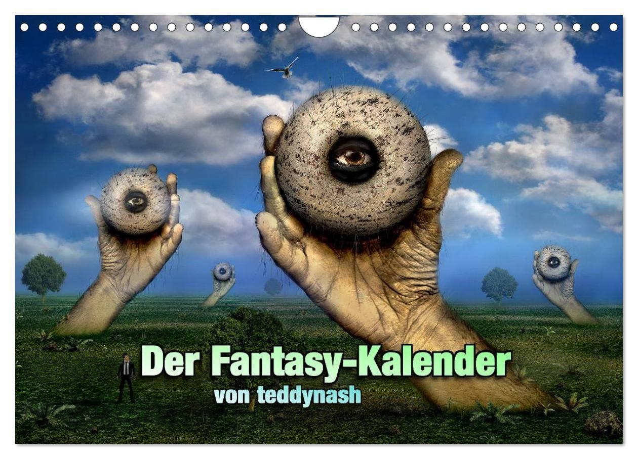 Der Fantasy Kalender (Wandkalender 2027 DIN A4 quer) CALVENDO Monatskalender