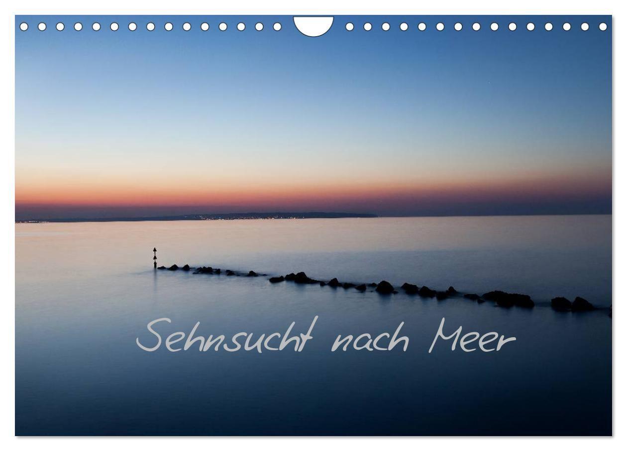 Sehnsucht nach Meer (Wandkalender 2027 DIN A4 quer) CALVENDO Monatskalender