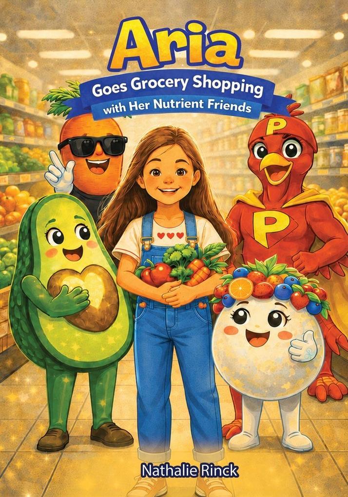 Aria Goes Grocery Shopping with Her Nutrient Friends