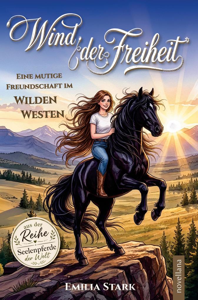 Wind der Freiheit - Eine mutige Freundschaft im Wilden Westen I Spannendes Pferdebuch für Mädchen ab 7 Jahren zum Vorlesen und Selberlesen