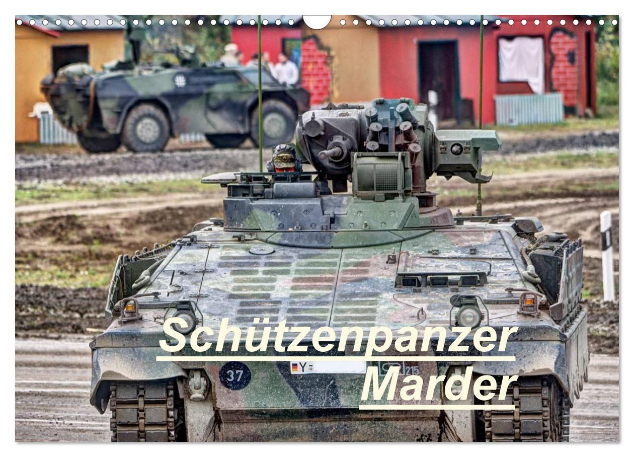 Schützenpanzer Marder (Wandkalender 2027 DIN A3 quer) CALVENDO Monatskalender