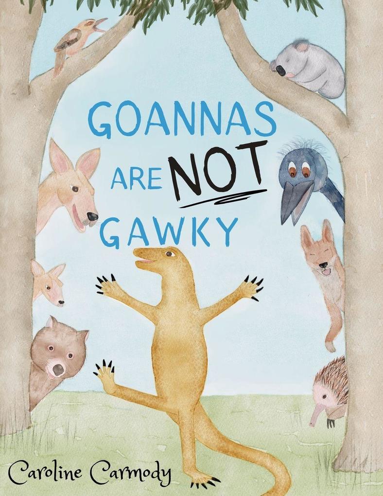 Goannas are NOT Gawky