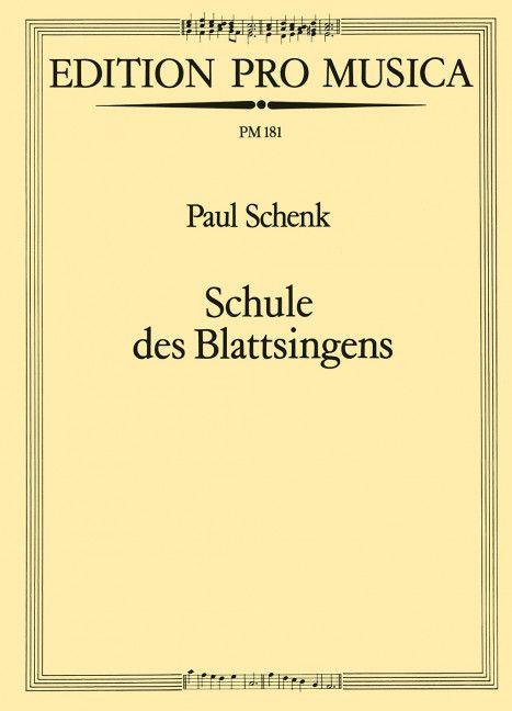 Schule des Blattsingens