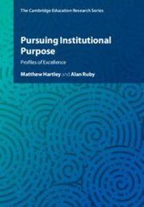 Pursuing Institutional Purpose