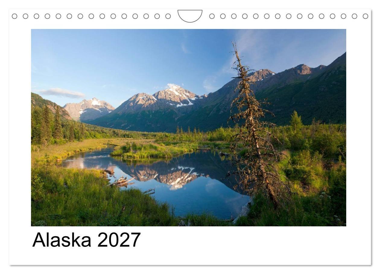 Alaska 2027 (Wandkalender 2027 DIN A4 quer) CALVENDO Monatskalender