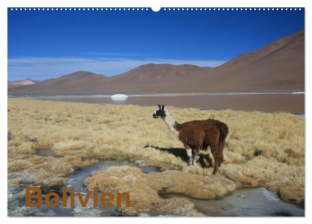 Bolivien (Wandkalender 2027 DIN A2 quer) CALVENDO Monatskalender