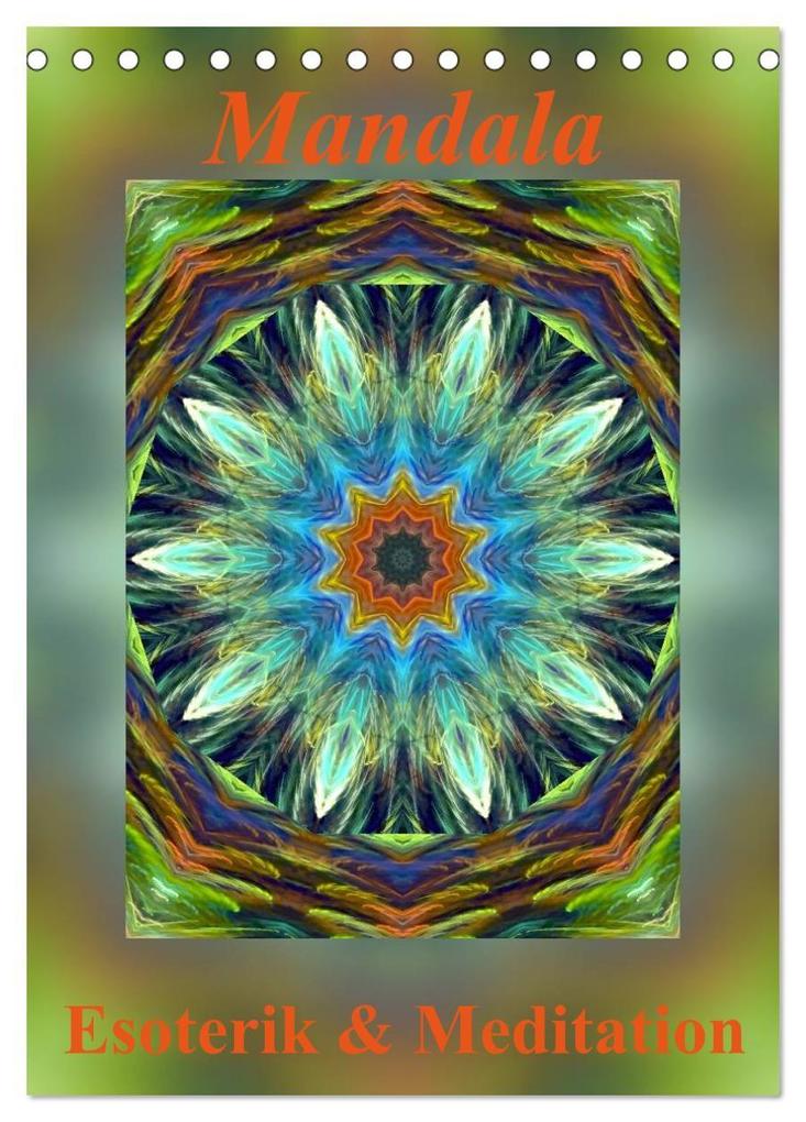 Mandala - Esoterik & Meditation (Tischkalender 2027 DIN A5 hoch) CALVENDO Monatskalender