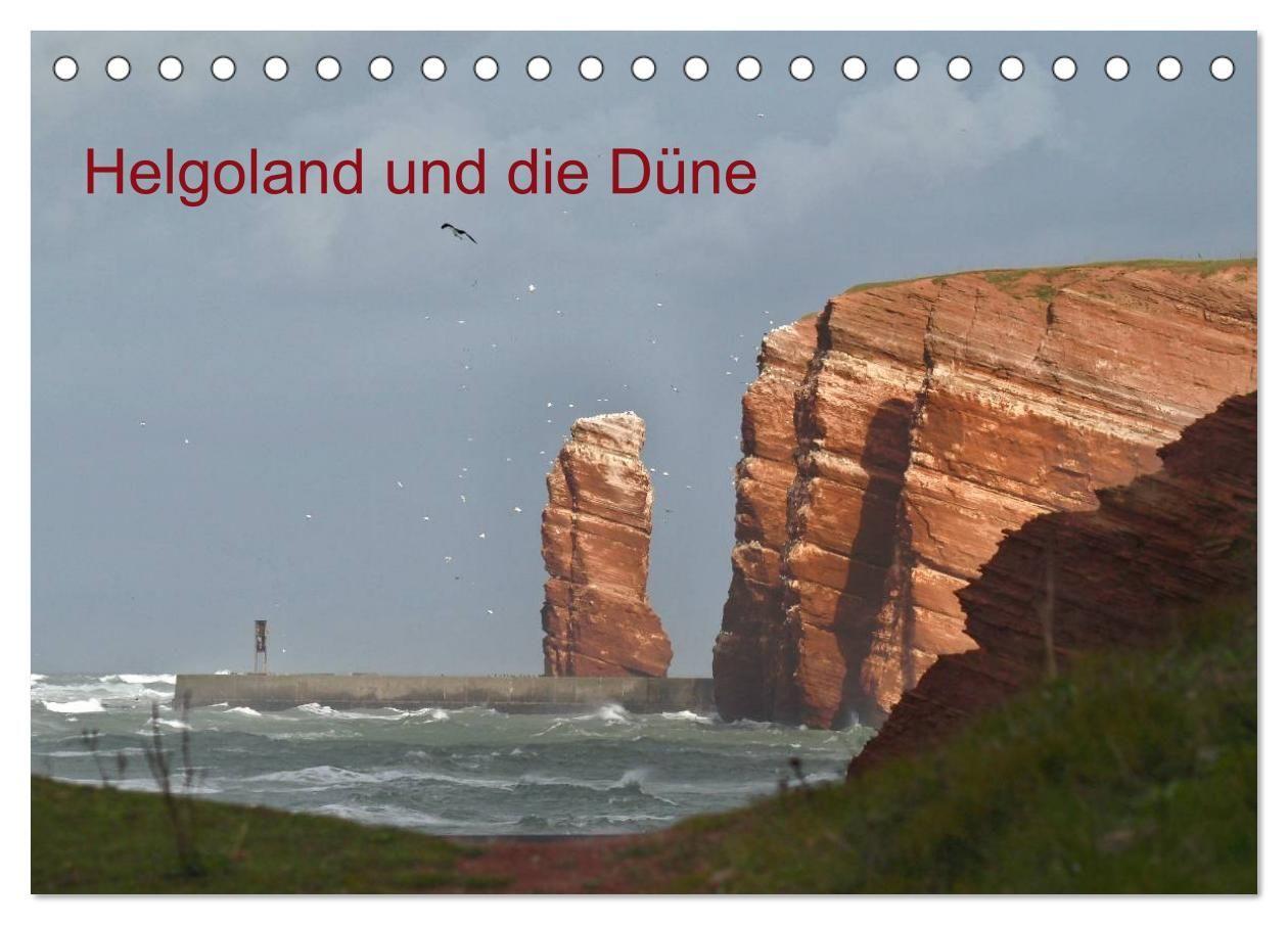 Helgoland und die Düne (Tischkalender 2027 DIN A5 quer) CALVENDO Monatskalender