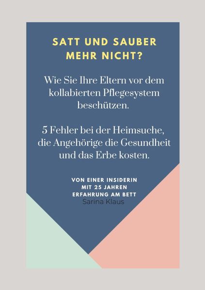 Satt und sauber. Mehr nicht?