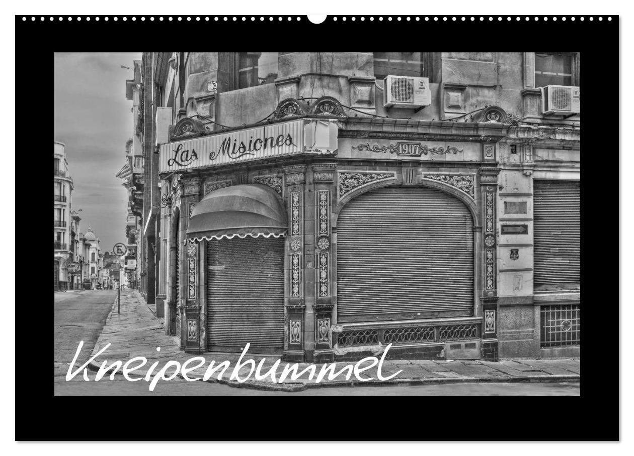 Kneipenbummel (Wandkalender 2027 DIN A2 quer) CALVENDO Monatskalender