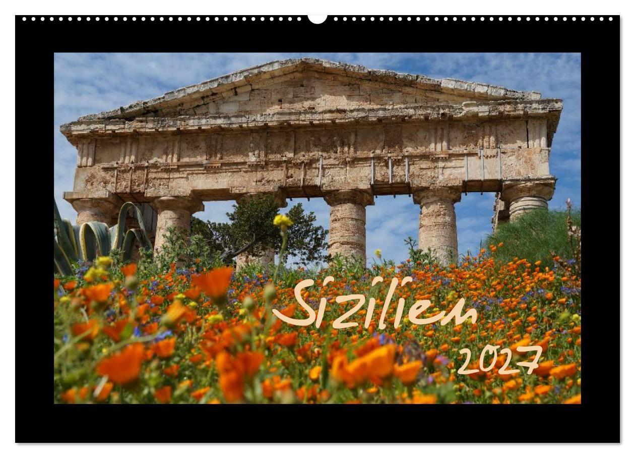 Sizilien (Wandkalender 2027 DIN A2 quer) CALVENDO Monatskalender