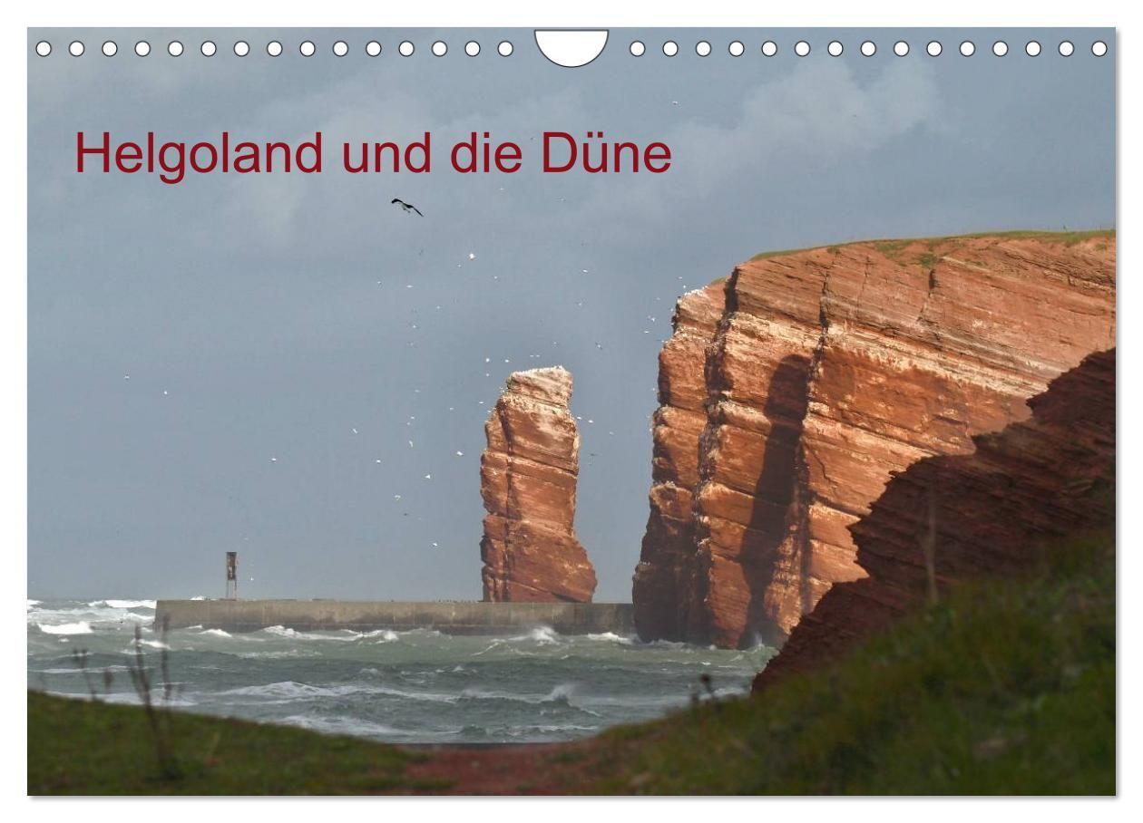 Helgoland und die Düne (Wandkalender 2027 DIN A4 quer) CALVENDO Monatskalender