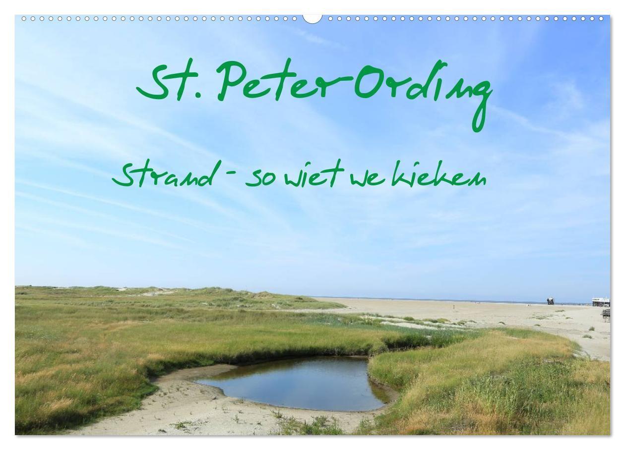 St. Peter-Ording (Wandkalender 2027 DIN A2 quer) CALVENDO Monatskalender