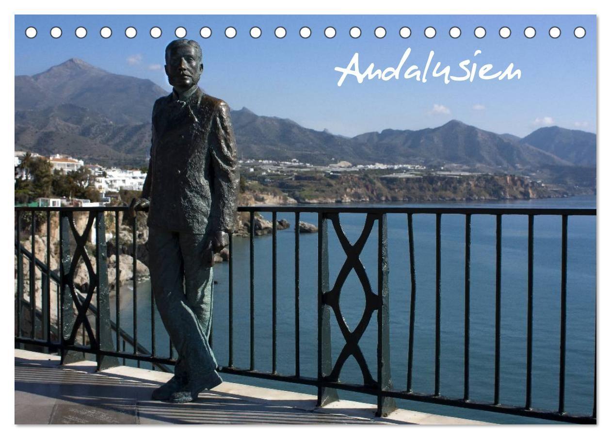 Andalusien (Tischkalender 2027 DIN A5 quer) CALVENDO Monatskalender