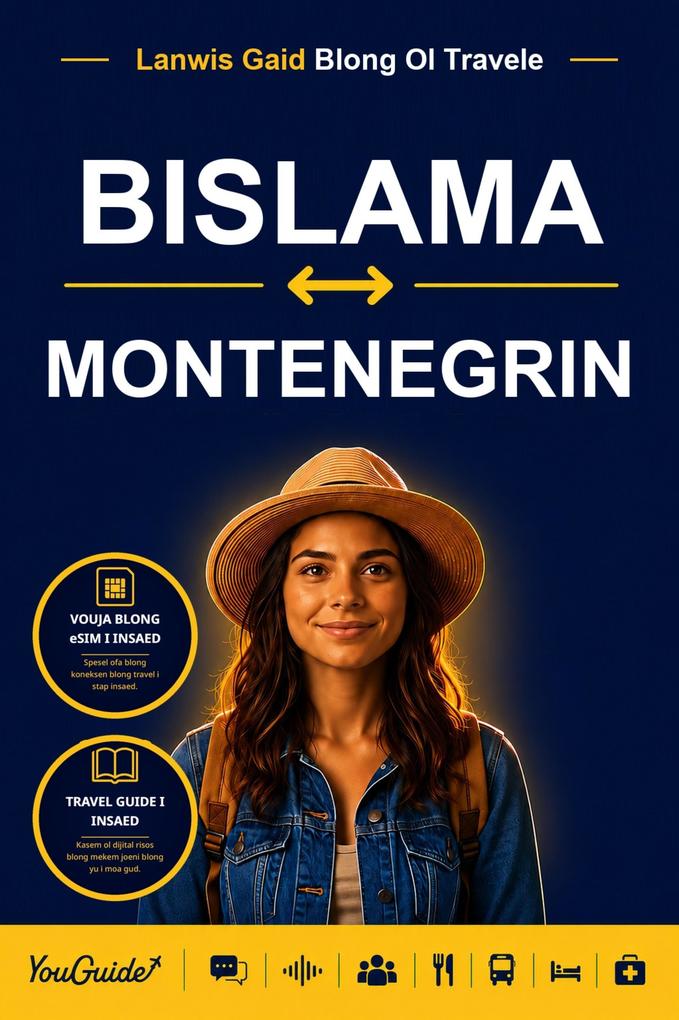 The Language Guide for Travelers - Bislama to Montenegrin