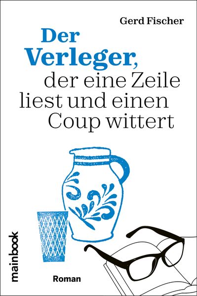 Der Verleger der eine Zeile liest und einen Coup wittert