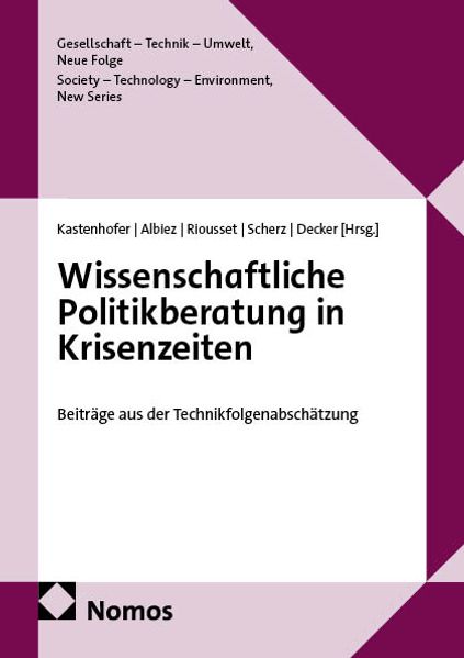 Wissenschaftliche Politikberatung in Krisenzeiten