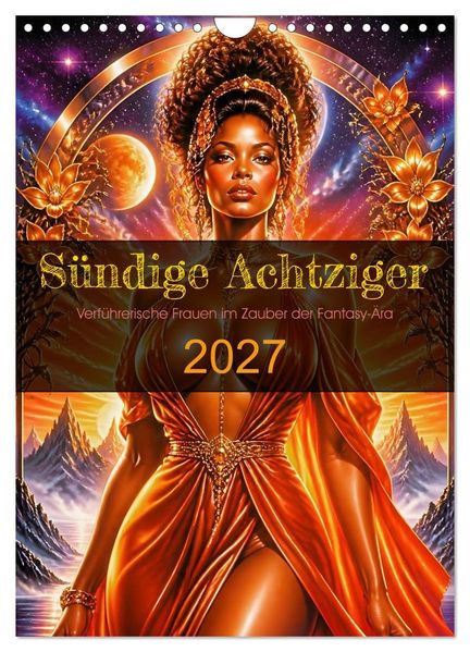 Sündige Achtziger (Wandkalender 2027 DIN A4 hoch) CALVENDO Monatskalender