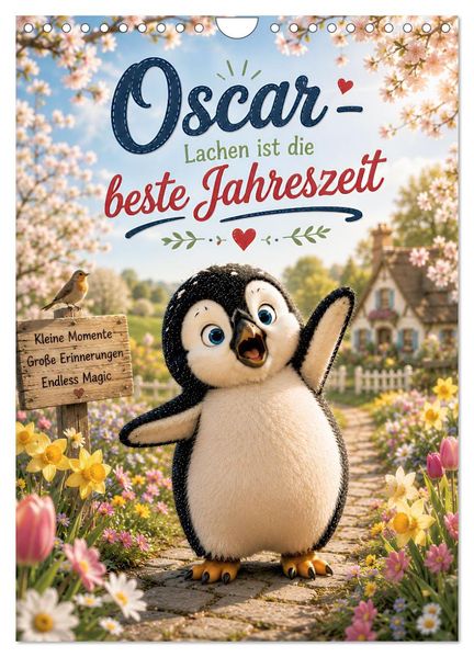 Oscar - Lachen ist die beste Jahreszeit (Wandkalender 2027 DIN A4 hoch) CALVENDO Monatskalender