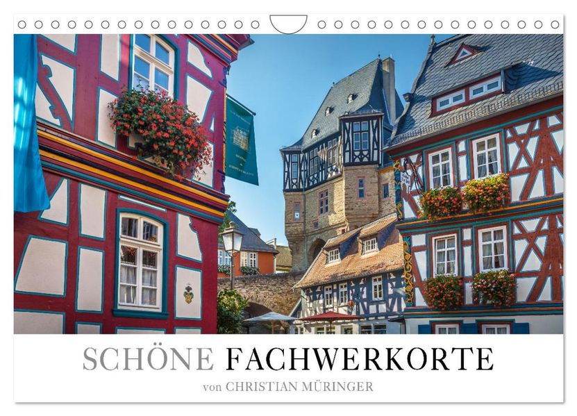 Schöne Fachwerkorte (Wandkalender 2027 DIN A4 quer) CALVENDO Monatskalender