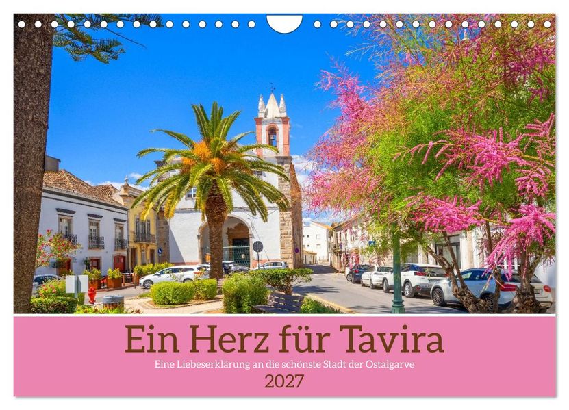 Ein Herz für Tavira (Wandkalender 2027 DIN A4 quer) CALVENDO Monatskalender