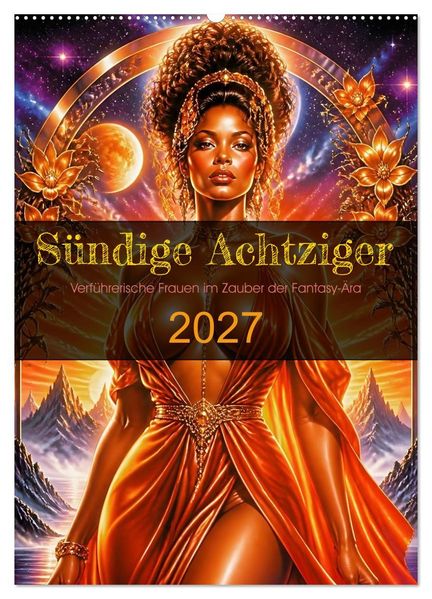 Sündige Achtziger (Wandkalender 2027 DIN A2 hoch) CALVENDO Monatskalender