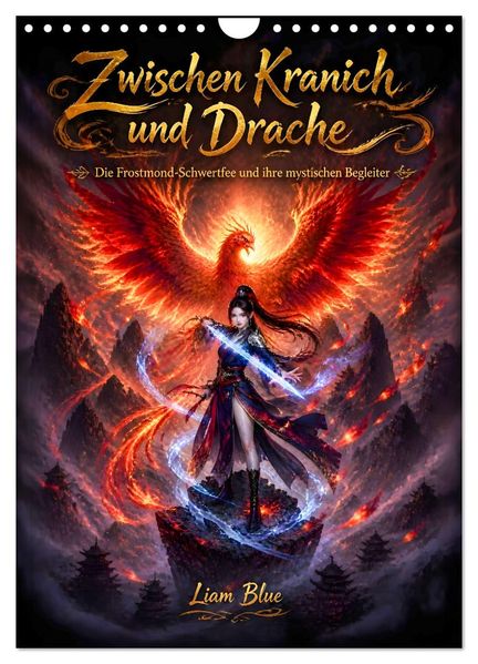 Zwischen Kranich und Drache (Wandkalender 2027 DIN A4 hoch) CALVENDO Monatskalender
