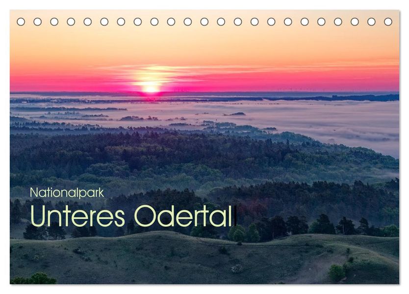 Nationalpark Unteres Odertal (Tischkalender 2027 DIN A5 quer) CALVENDO Monatskalender